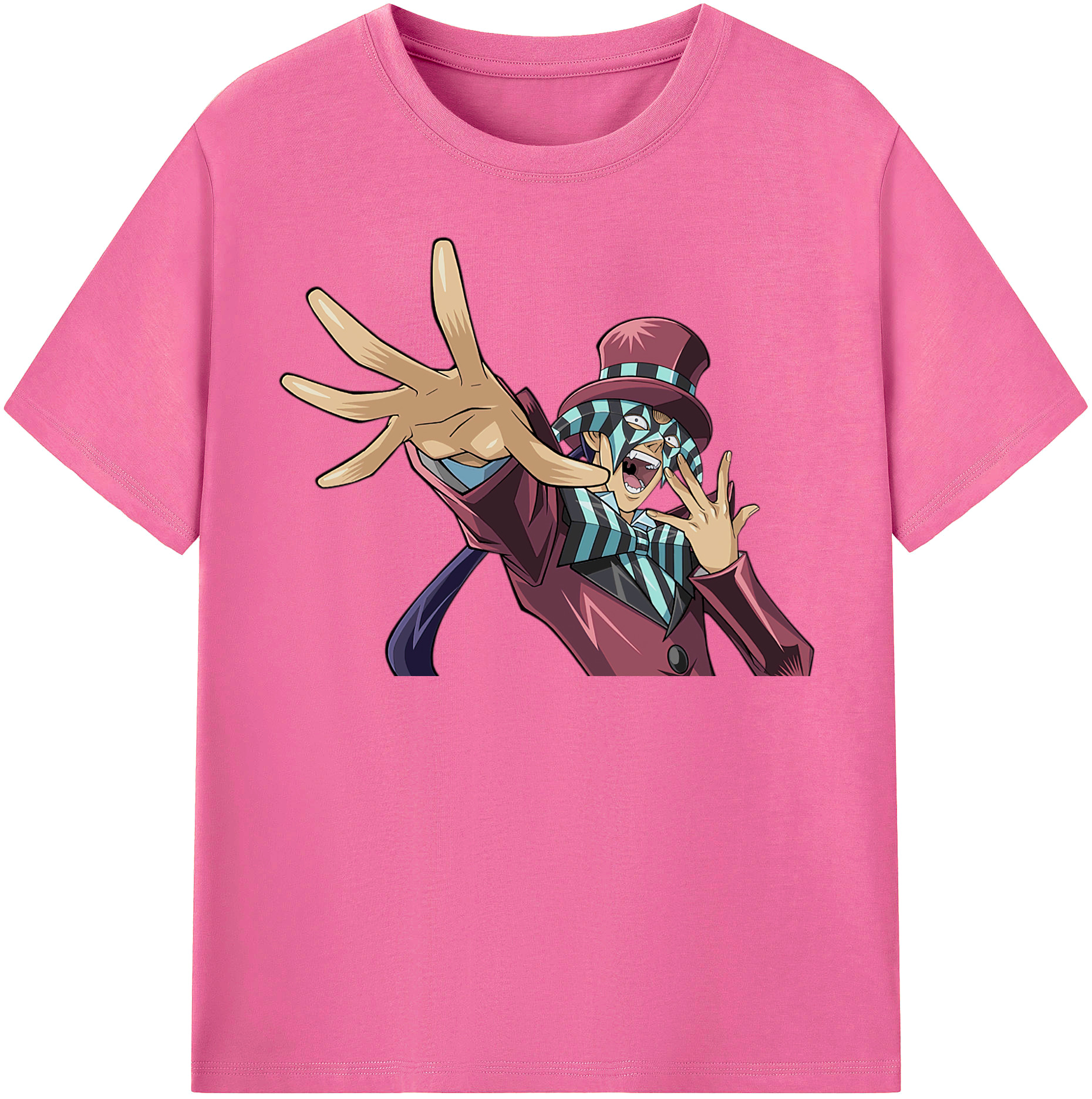 （画像用） 遊☆戯☆王 Yu-Gi-Oh! レディースカジュアルプリントTシャツ（綿100％）